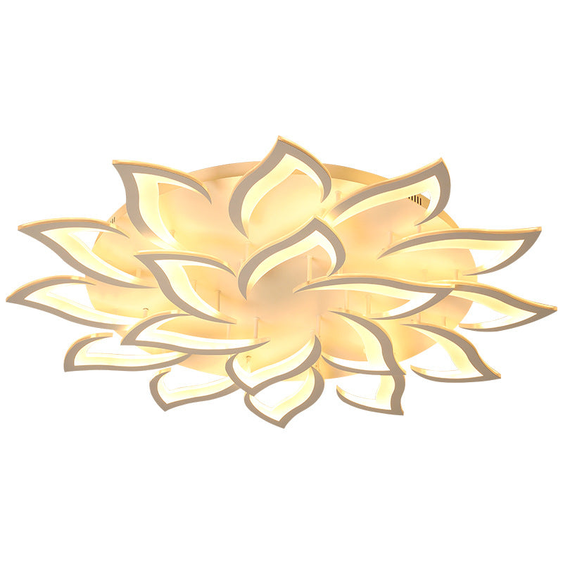 The living room lamp is a grand led ceiling lamp, followed by acrylic bedroom and study lamps