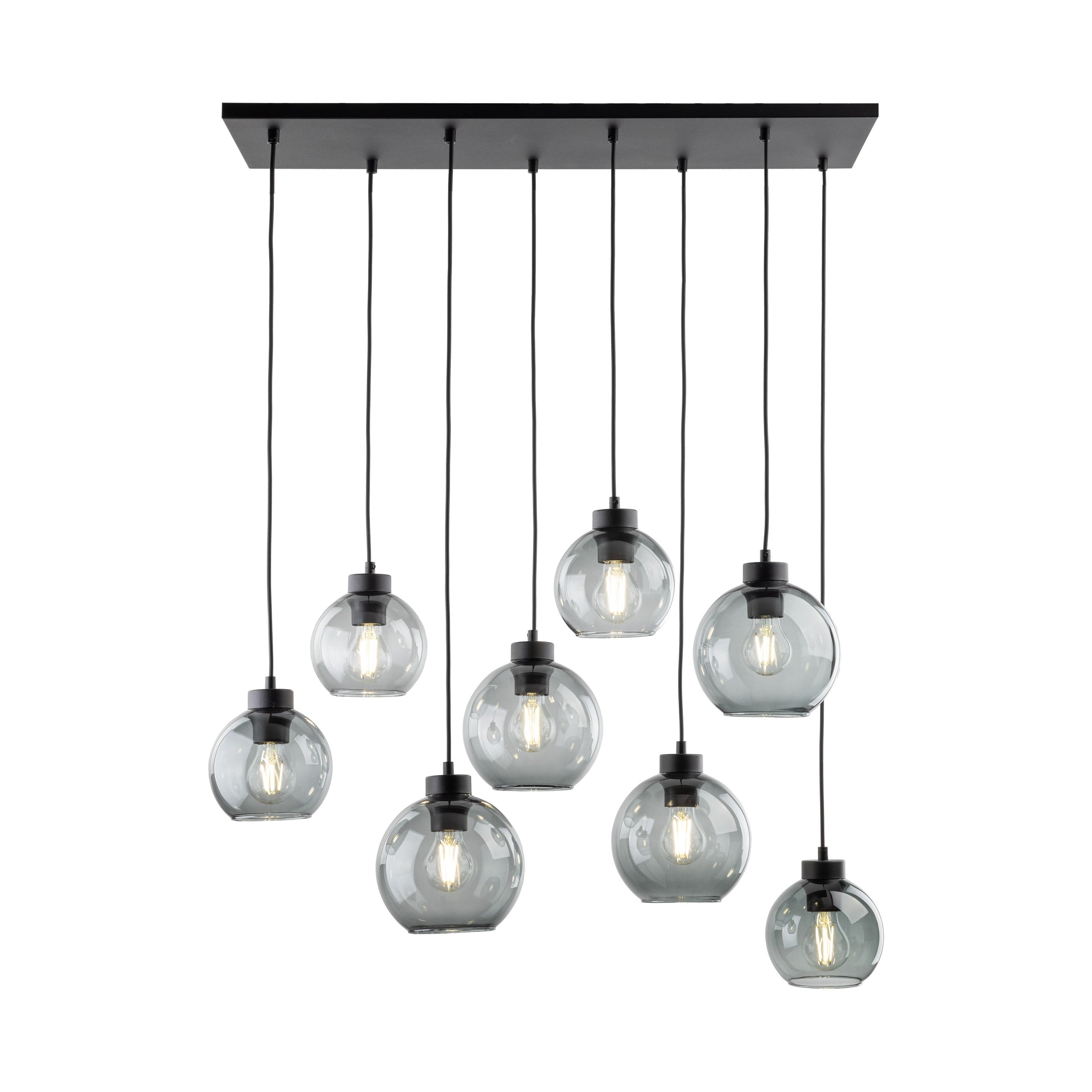 CUBUS Graphite Glass Scandinavian  Pendant Light 8