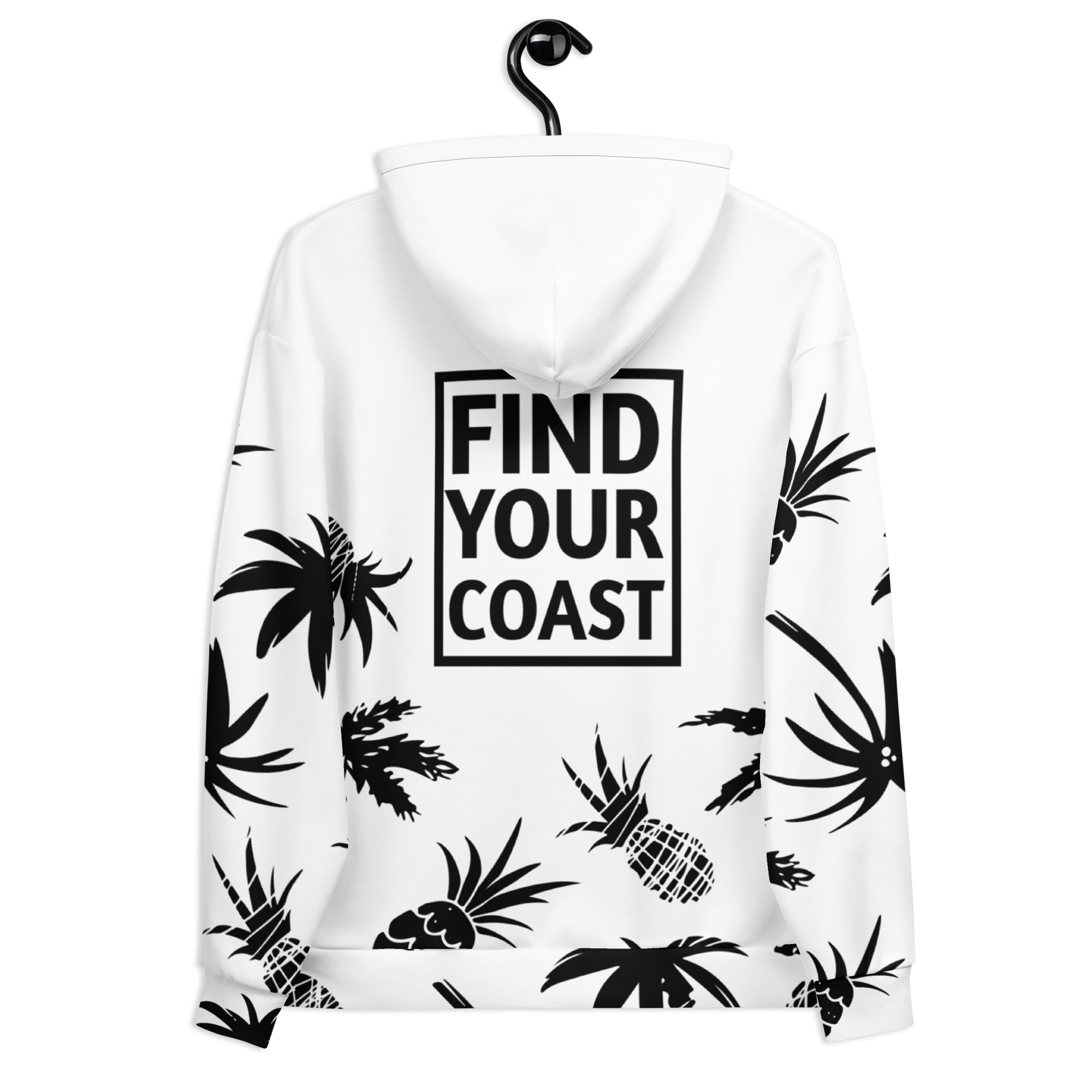 Find Your Coast® Pine and Palm Recycled Hoodie