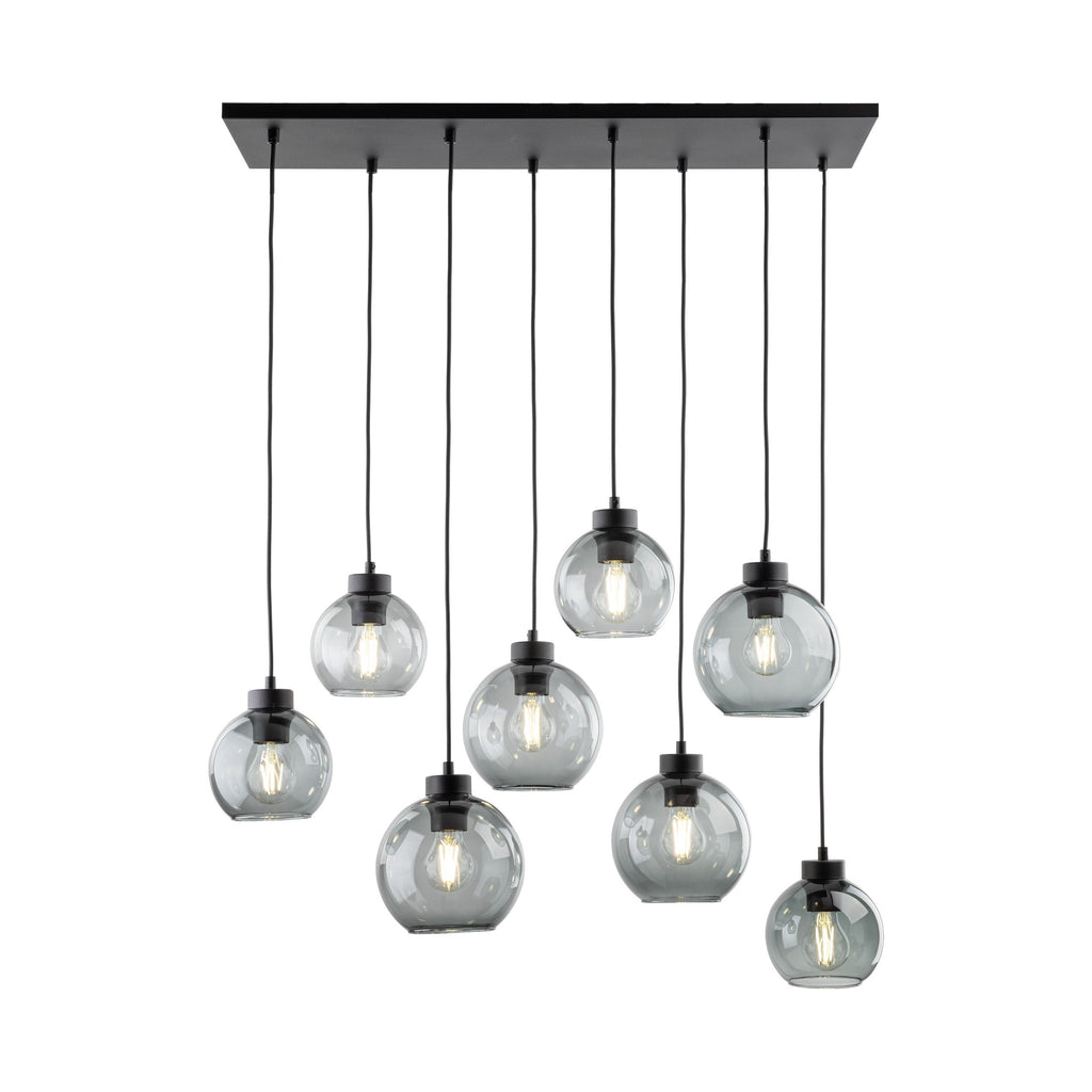 CUBUS Graphite Glass Scandinavian  Pendant Light 8