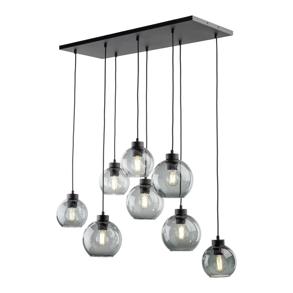 CUBUS Graphite Glass Scandinavian  Pendant Light 8