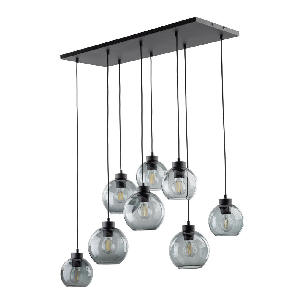 CUBUS Graphite Glass Scandinavian  Pendant Light 8