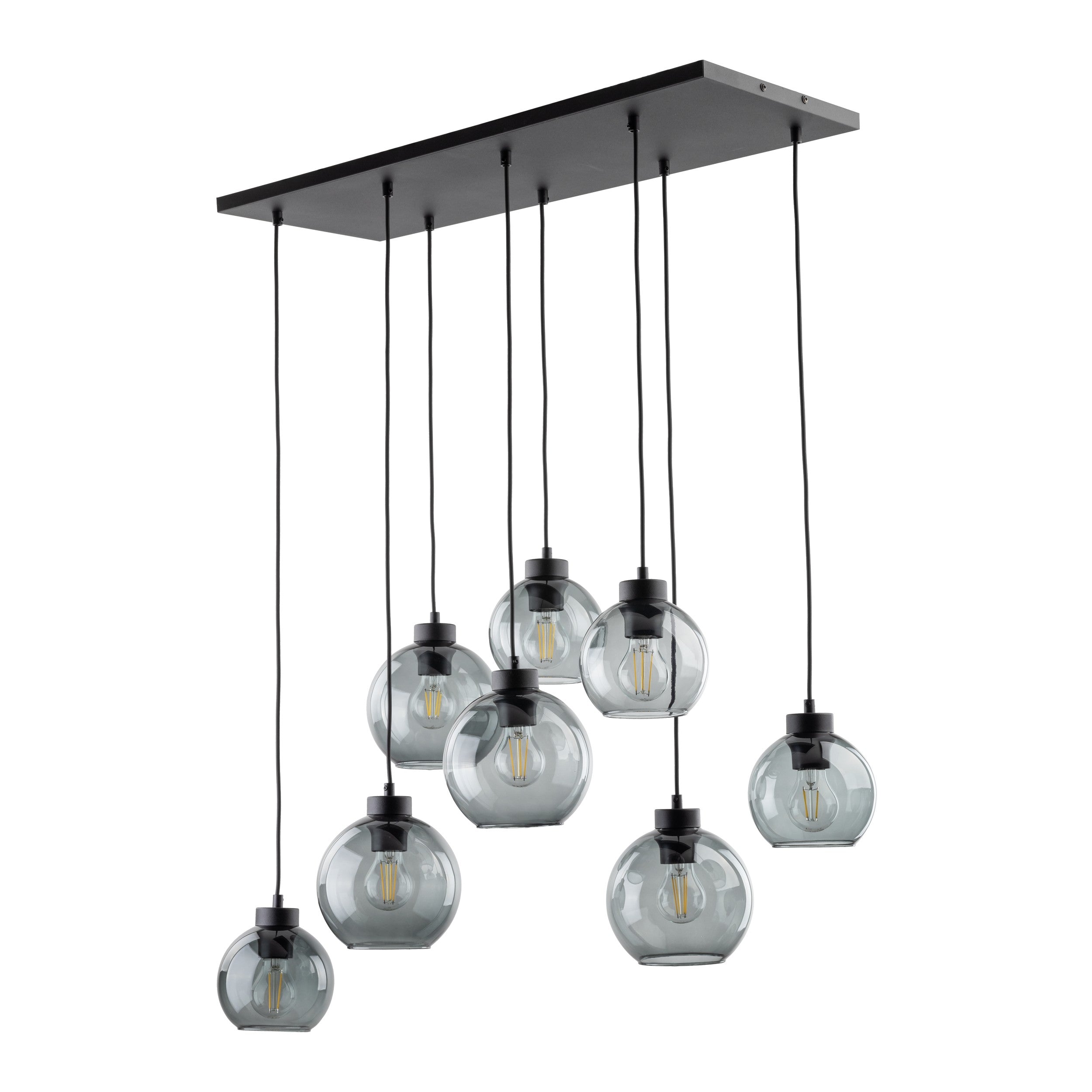 CUBUS Graphite Glass Scandinavian  Pendant Light 8