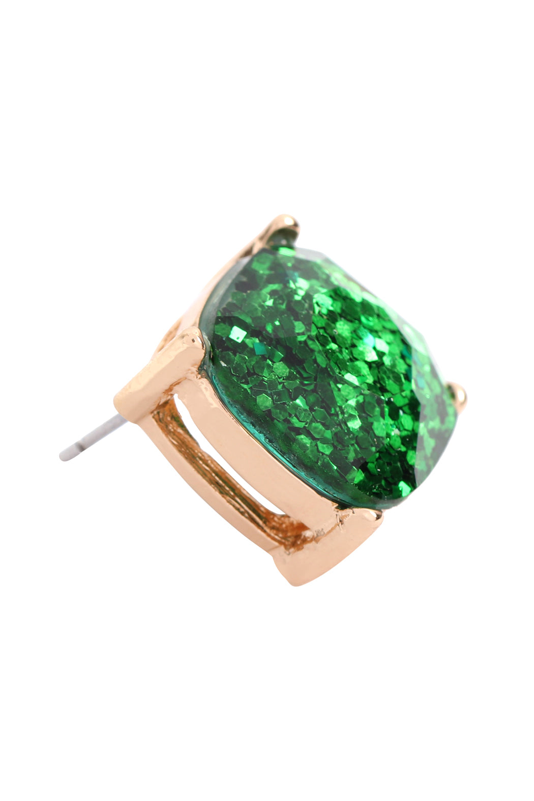 Ae0333-Glitter Epoxy Stud Earrings