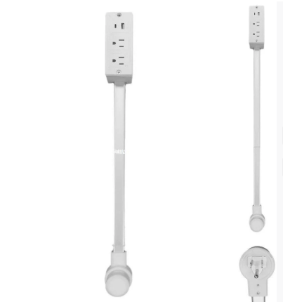 Power socket sofa bedside extender