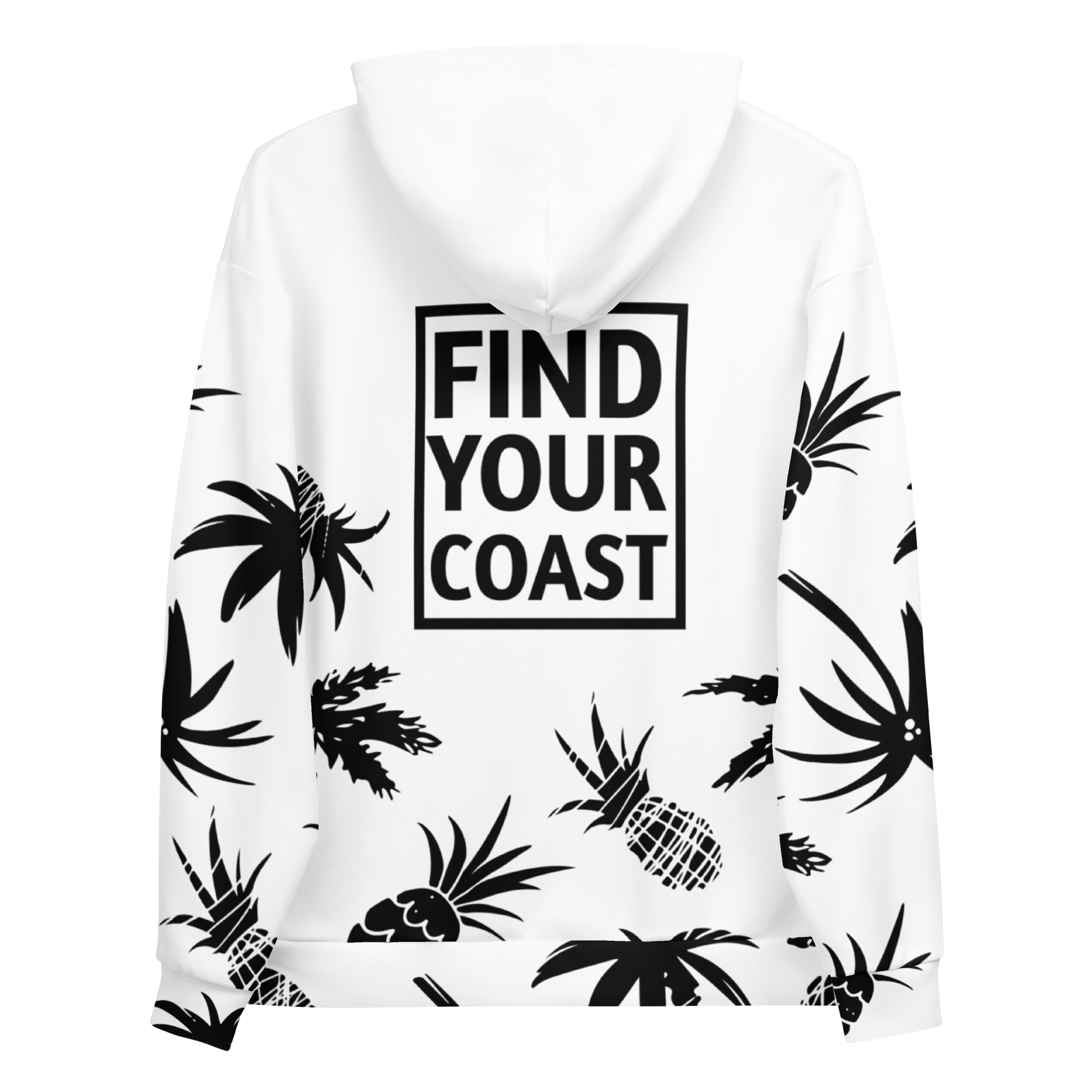 Find Your Coast® Pine and Palm Recycled Hoodie