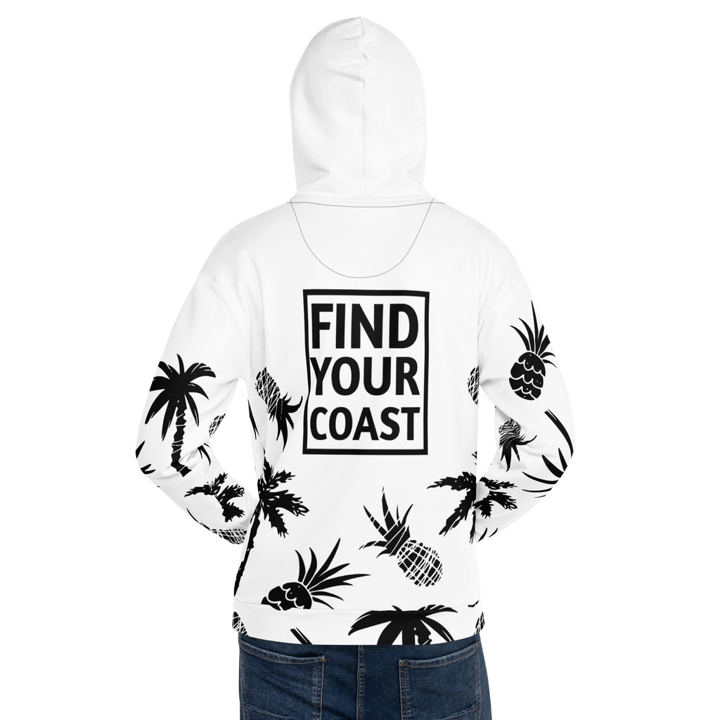 Find Your Coast® Pine and Palm Recycled Hoodie